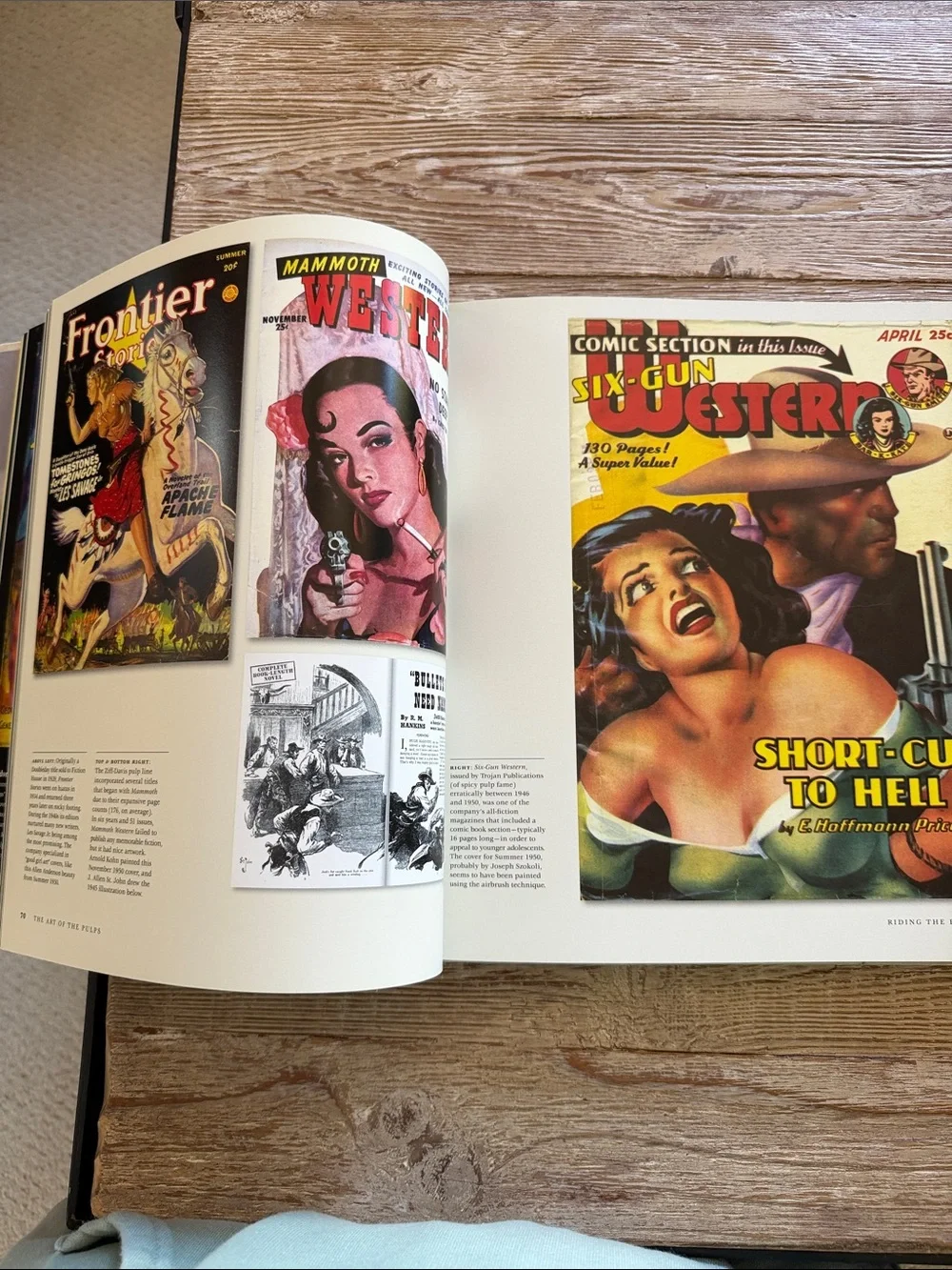 The Art of the Pulps Illustrated History Coffee Table Book